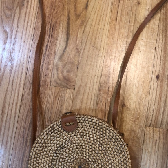 Straw circle bag - Picture 4 of 17